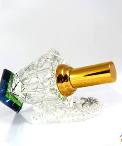 شیشه عطر اسپری کریستالی همراه با جعبه مخمل کد 6