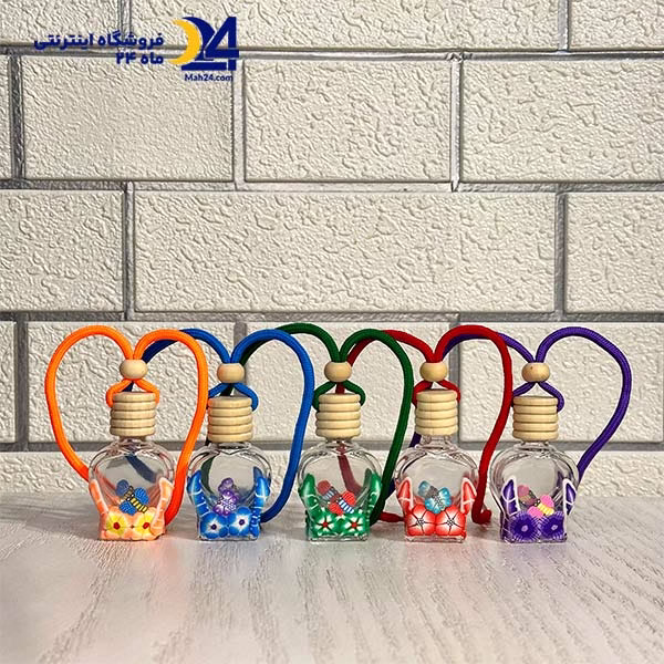 شیشه عطر آویز ماشین فانتزی طرح پروانه 8 میل - Image 4