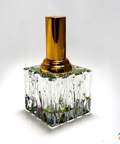 شیشه عطر اسپری کریستالی همراه با جعبه مخمل کد 3
