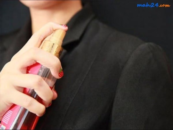 اثری که عطر بر لباس می‌گذارد