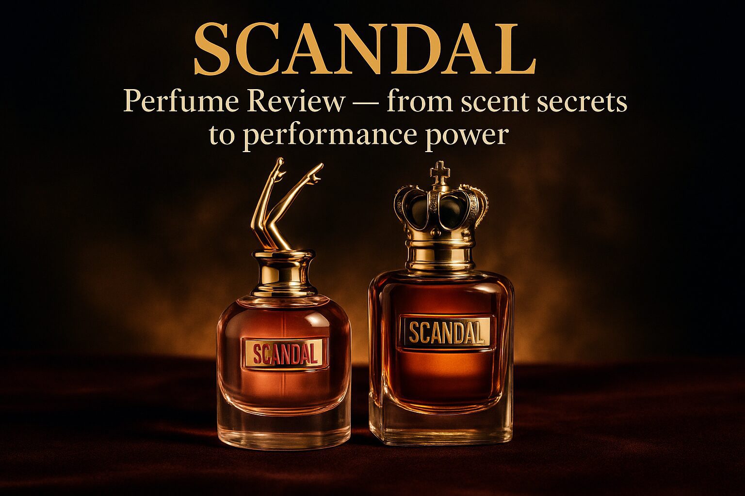 نقد و بررسی کامل عطر Scandal؛ از رازهای رایحه تا قدرت پرفورمنس