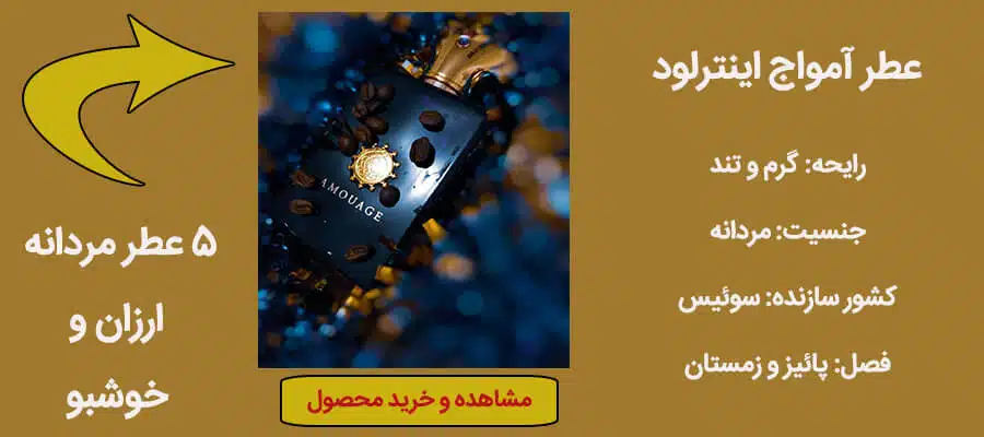 عطر مردانه آمواج اینترلود 